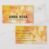 *~* Energie-Heiler Reiki Kristallyoga Reiki Visitenkarte (Vorne/Hinten)