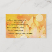 *~* Energie-Heiler Reiki Kristallyoga Reiki Visitenkarte (Rückseite)