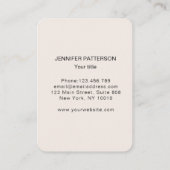 Energie Heiler Reiki Spiritual Visitenkarte (Rückseite)