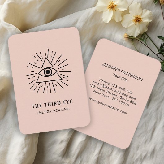 Energie Heiler Reiki Spirituell Visitenkarte