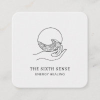Energie Heiler Reiki Spirituelle Business Card