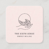 Energie Heiler Reiki Spirituelle Business Card