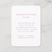 Energie Heiler Reiki Spirituelle Business Card Visitenkarte (Rückseite)