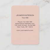 Energie Heiler Reiki Spirituelle Business Card Visitenkarte (Rückseite)