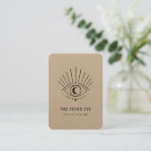 Energie Heiler Reiki Spirituelle Business Card Visitenkarte (Stehend Vorderseite)