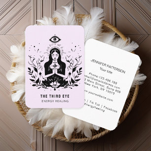Energie Heiler Reiki Spirituelle Business Card Visitenkarte