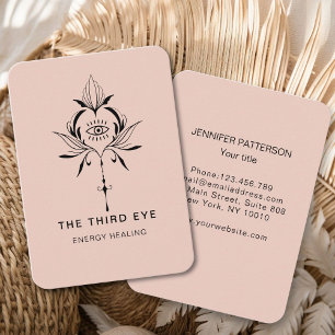 Energie Heiler Reiki Spirituelle Business Card Visitenkarte
