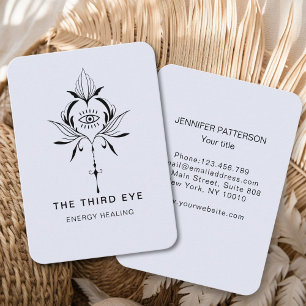 Energie Heiler Reiki Spirituelle Business Card Visitenkarte