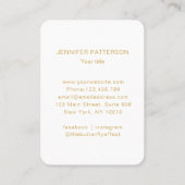 Energie Heiler Reiki Spirituelle Business Card Visitenkarte (Rückseite)