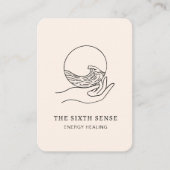 Energie Heiler Reiki Spirituelle Business Card Visitenkarte (Vorderseite)