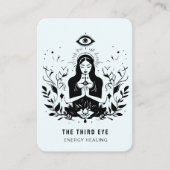 Energie Heiler Reiki Spirituelle Business Card Visitenkarte (Vorderseite)