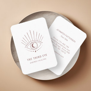 Energie Heiler Reiki Spirituelle White Business Ca Visitenkarte