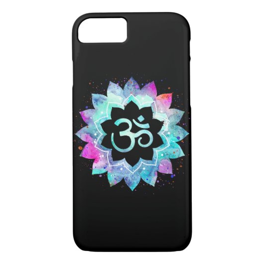 *~* Energie-Heiler Reiki Yoga-Massage-OM-Om 8/7 Case-Mate iPhone Hülle (Rückseite)