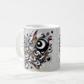 Energie in Bewegung Kaffeetasse (Vorderseite Links)