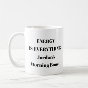 Energie ist alles Tasse - Personalisierter Morgen