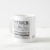 Energie ist befreit Materie Zitat Tasse (Vorderseite Links)