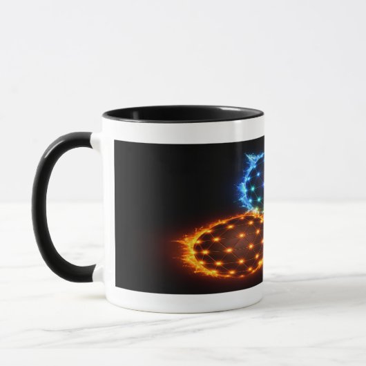 Energie-Kugel-Tasse Tasse (Links)