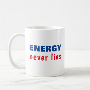 Energie liegt nie kaffeetasse