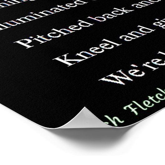 Energie Poster (Ecke)