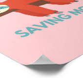 Energie Rett Mode Funny Poster (Ecke)