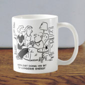 Energie Rettend Cartoon Tasse