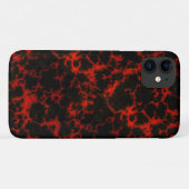 Energie-rote und schwarze Flammen Case-Mate iPhone Hülle (Rückseite (Horizontal))
