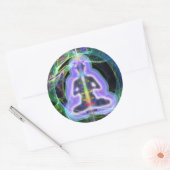 Energie Runder Aufkleber (Umschlag)