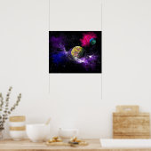 Energie-Sturm (20x16) Poster (Küche)