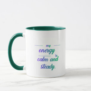 Energie-Tasse zum Erwachen Tasse