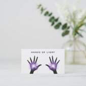 *~* Energie übergibt Reiki heilendes Licht Visitenkarte (Stehend Vorderseite)