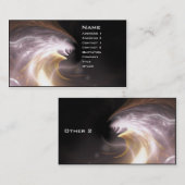 Energie Visitenkarte (Vorne/Hinten)