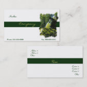 Energie-Visitenkarte Visitenkarte (Vorne/Hinten)