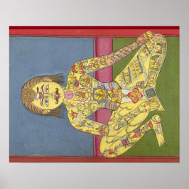 Energie-Yoga-Poster Poster