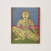 Energie-Yogapuzzlespiel Puzzle (Vertikal)