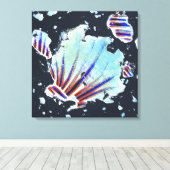 Energiecode 03E24 - Universelle Abstrakte Leinwand (Insitu (Holzboden))