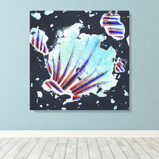 Energiecode 03E24 - Universelle Abstrakte Leinwand (Insitu (Holzboden))