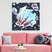 Energiecode 03E24 - Universelle Abstrakte Leinwand (Insitu (Wohnzimmer))