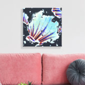 Energiecode 03E24 - Universelle Abstrakte Leinwand (Insitu (Wohnzimmer))