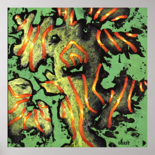 Energiecode 100 - Monster Poster