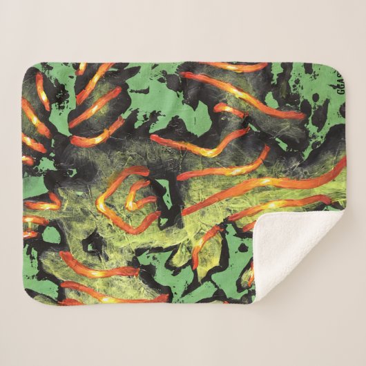 Energiecode - Action & Power - Baby Blanket GAST Sherpadecke (Vorderseite (Horizontal))