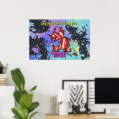 Energiecode - DOGGY SPARK - Poster (Heimbüro)