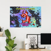 Energiecode - DOGGY SPARK - Poster (Heimbüro)