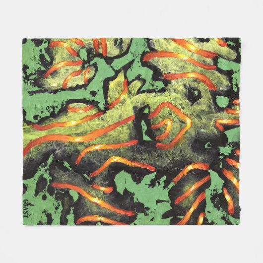 ENERGIECODE - GAST - Fleece Blanket (Vorderseite (Horizontal))