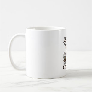Energieeffiziente Kuh Vintage Lazy Highland Shirt Kaffeetasse