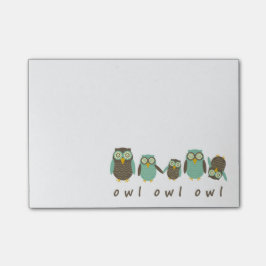 Energieeulen Post-it Klebezettel