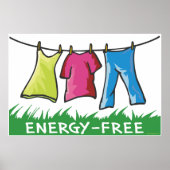 Energiefrei Poster (Vorne)