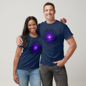 Energiegeometrie - Indigo-Gebete T-Shirt (Unisex)