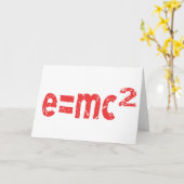 Energiegleichung von Physik Karte (Gelbe Blume)