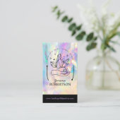 Energieheiler/ Intuitiv/ Reiki/ Kristallöster Visitenkarte (Stehend Vorderseite)