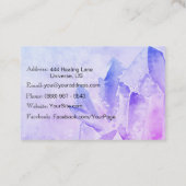 *~* Energieheiler Reiki Kristallmeister Reiki Meis Visitenkarte (Rückseite)